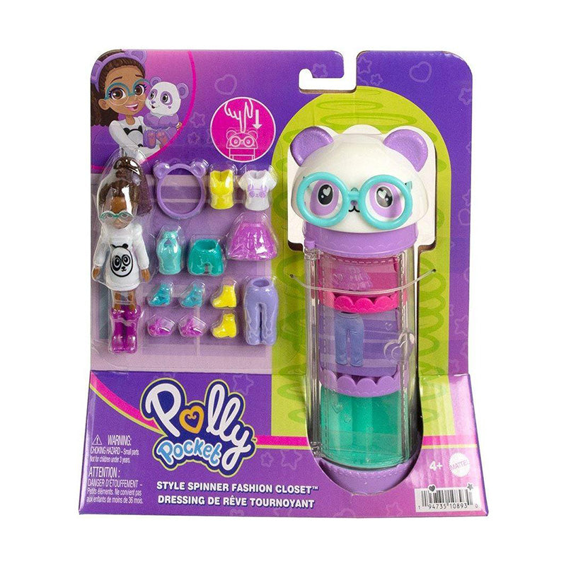 Tủ Xoay Thời Trang Của Polly Pocket - Shani Panda Polly Pocket Hkw04