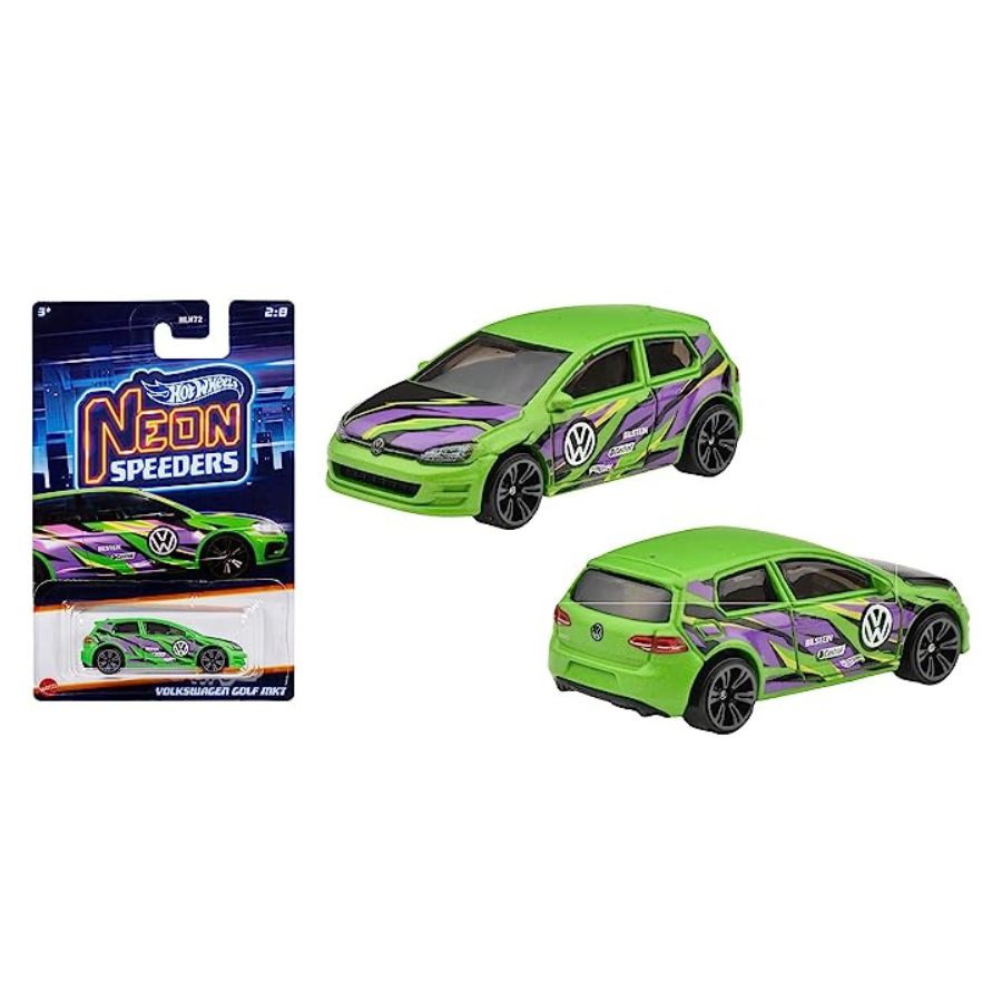 Siêu xe Neon Speeders - VOLKSWAGEN GOLF MK7 HOT WHEELS HLH72
