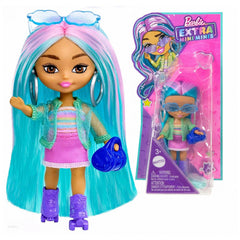 Barbie Mini Mini Extra Doll - BLUE/PINK HAIR BARBIE HLN44