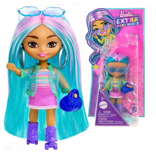 bup-be-barbie-mini-mini-extra-blue-pink-hair-hln45-hln44