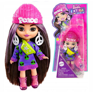 Búp bê Barbie Mini Mini Extra - AILEN PRINT HOODIE BARBIE HLN44