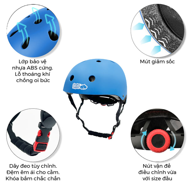 non-bao-hiem-clever-helmet-xanh-hm002-blue-05
