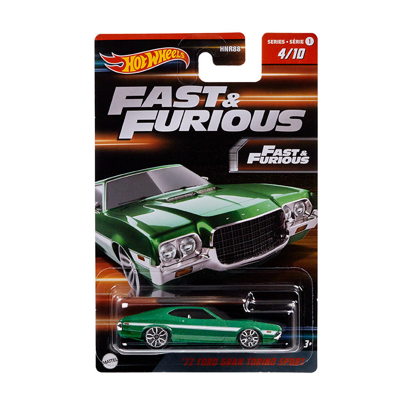 Siêu xe FFast & Furious 72 FORD GRAN TORINO SPORT HOT WHEELS HNR88