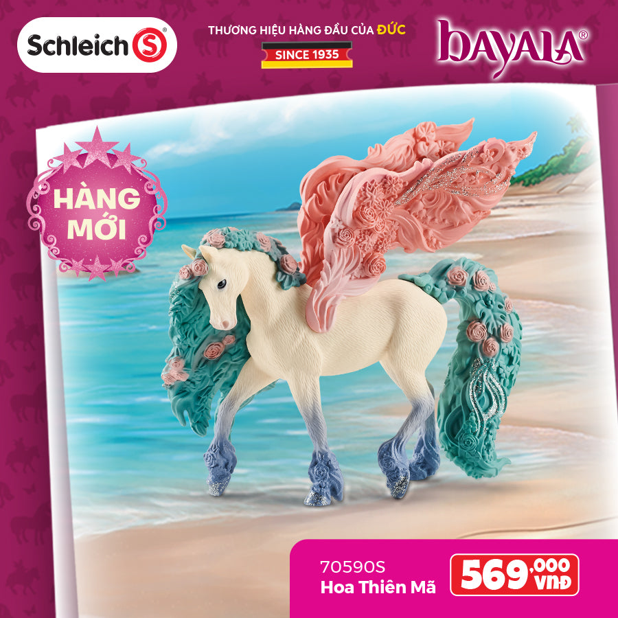 Đồ Chơi Mô Hình Hoa Thiên Mã SCHLEICH 70590S