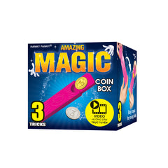Bộ 3 trò ảo thuật hấp dẫn cùng Chiếc hộp và Đồng xu Hanky Panky HP1510