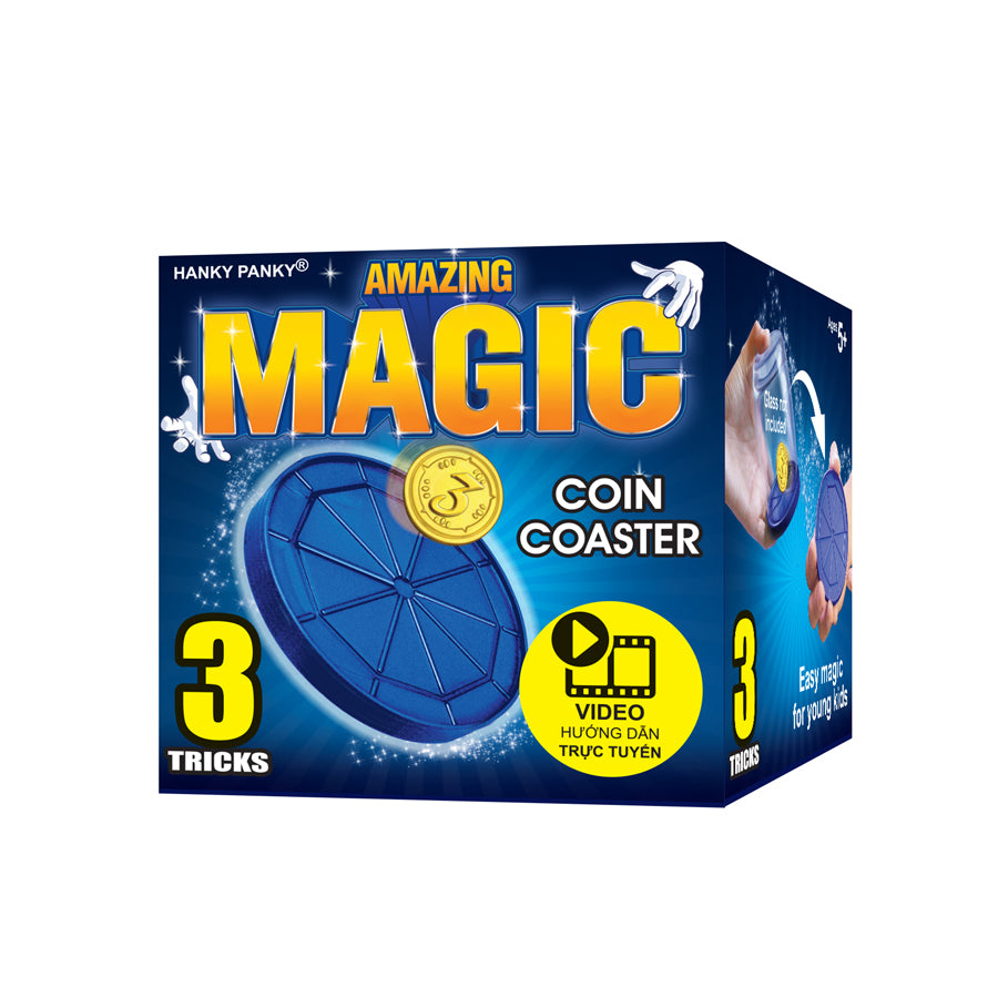 Bộ 3 trò ảo thuật hấp dẫn cùng Đồng xu Hanky Panky HP1510
