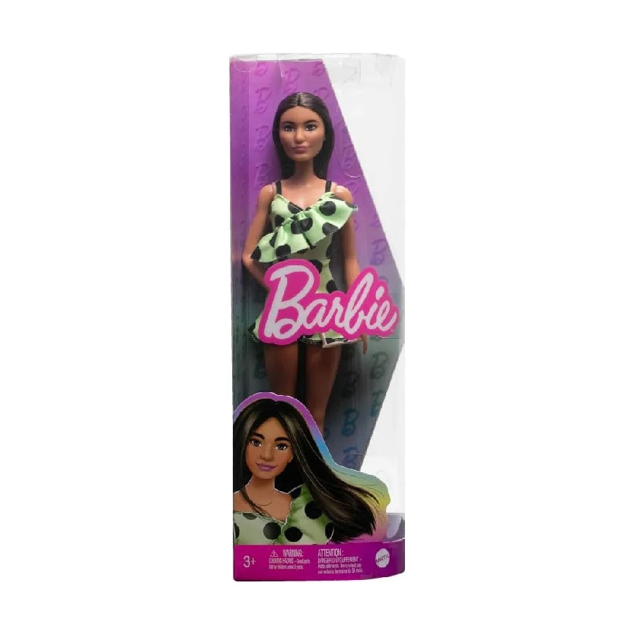 Búp bê thời trang - Polka Dots, Lime Green BARBIE FBR37