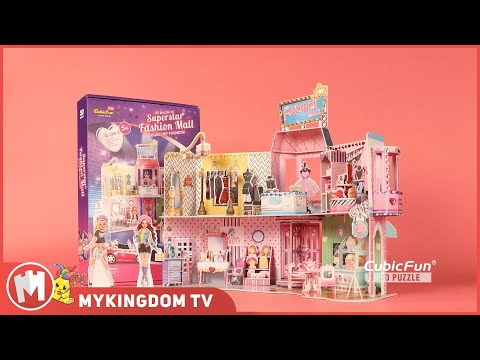 Đồ chơi trẻ em xếp hình 3D: Trung tâm mua sắm thời trang PUZZLES E1617H