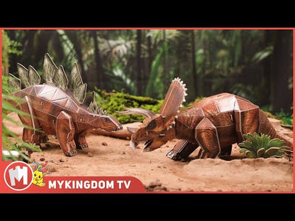 Đồ chơi trẻ em xếp hình 3D Nat Geo: Khủng long Triceratops