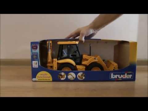 Đồ chơi mô hình tỷ lệ 1:16 xe xúc đào tổng hợp JCB 4CX BRUDER BRU02428