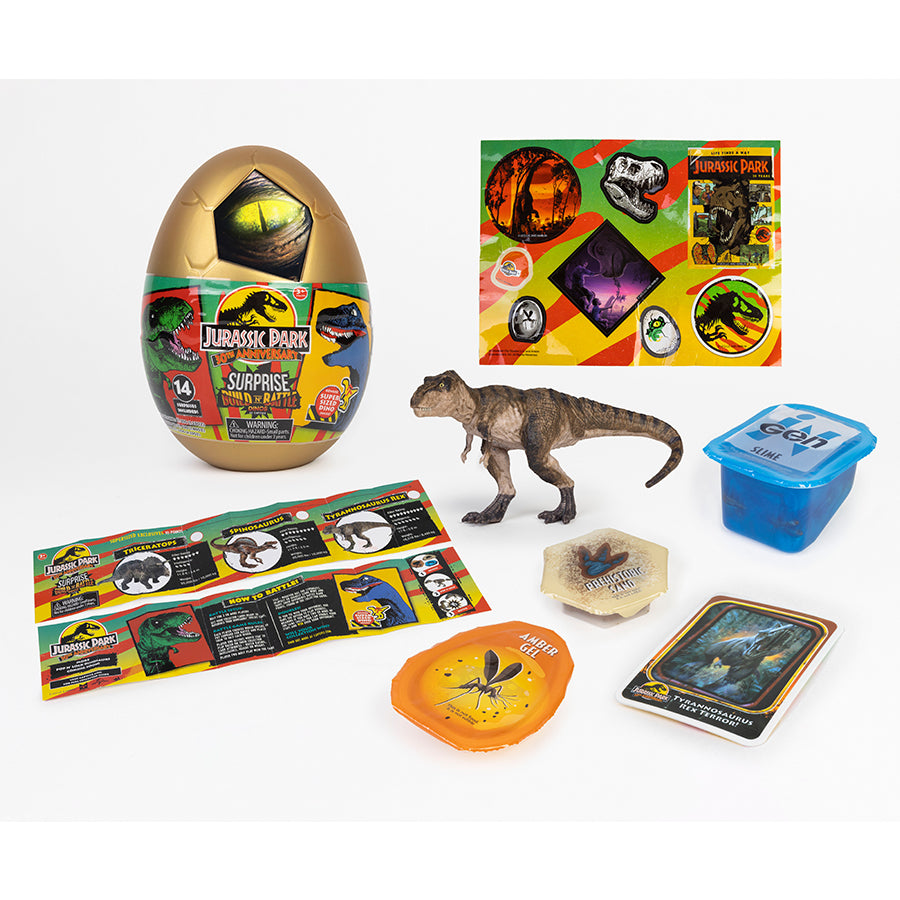 Trứng khủng long huyền bí Jurassic Park_kỉ niệm 30 năm TOY MONSTER JW-30th-SURP