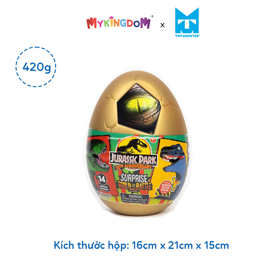Trứng khủng long huyền bí Jurassic Park_kỉ niệm 30 năm TOY MONSTER JW-30th-SURP
