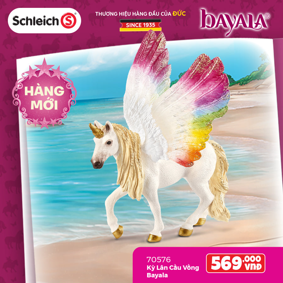 Đồ Chơi Mô Hình Kỳ Lân Cầu Vồng Bayala SCHLEICH 70576