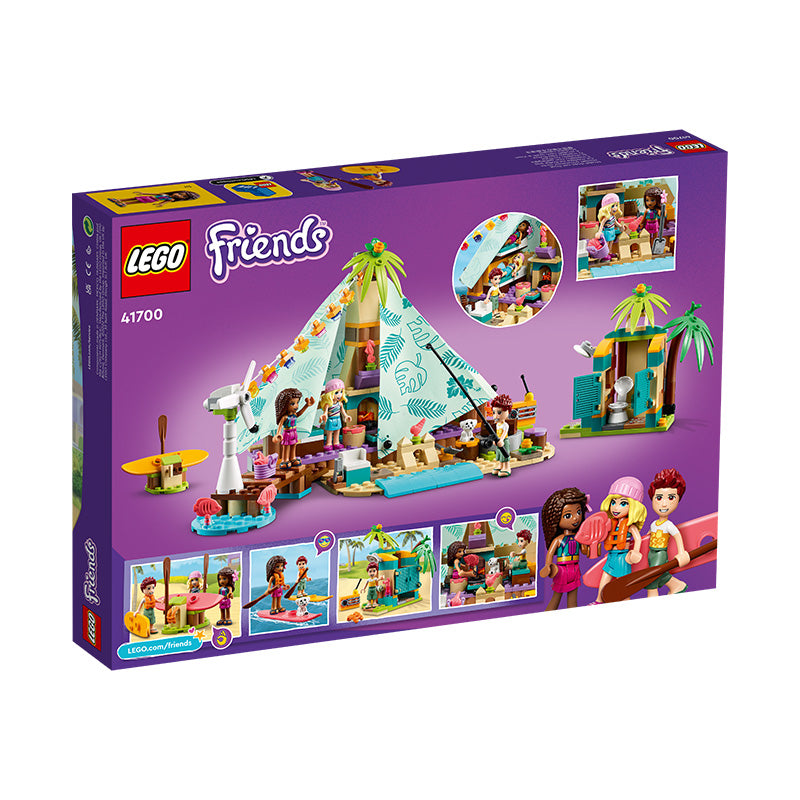 LEGO FRIENDS 41700 Beach Camping Tent Assembly Toy