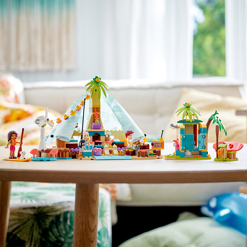LEGO FRIENDS 41700 Beach Camping Tent Assembly Toy
