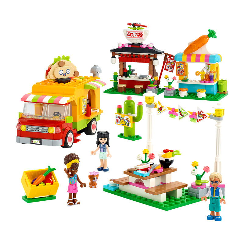 Đồ Chơi Lắp Ráp Khu Phố Ẩm Thực Heartlake LEGO FRIENDS 41701