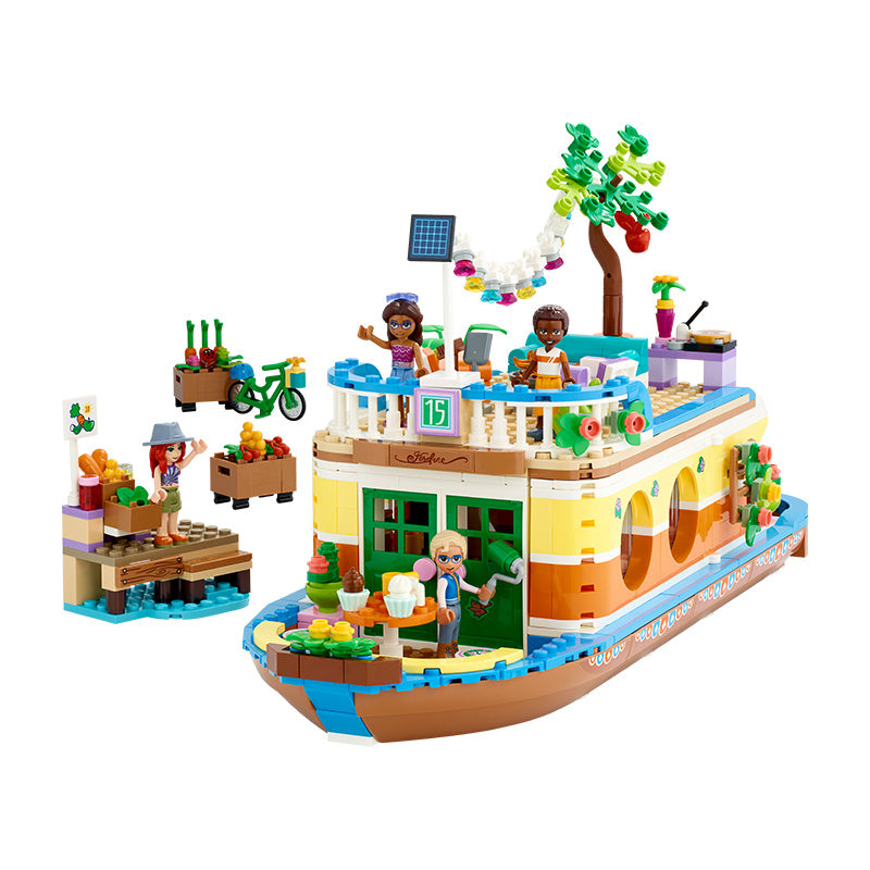 Đồ Chơi Lắp Ráp Nhà Thuyền Trên Sông LEGO FRIENDS 41702