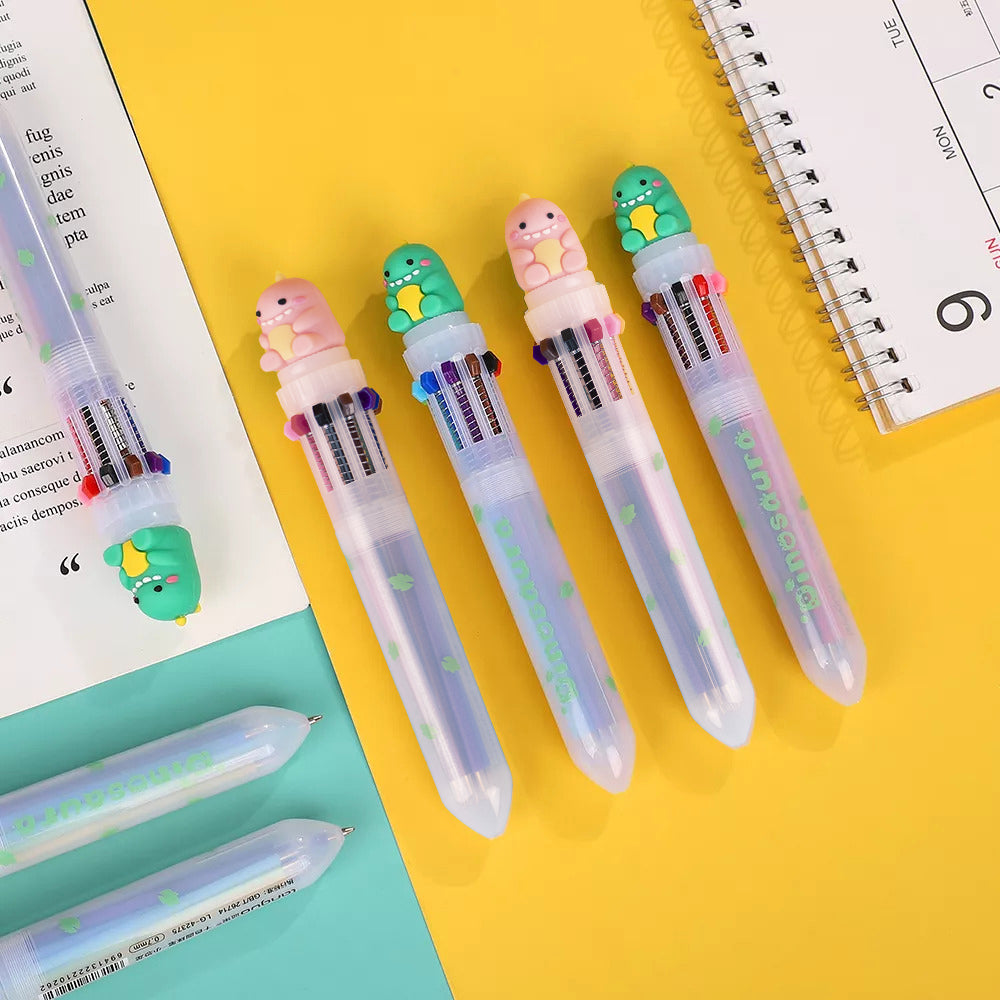 Languo - Dino Princess 10-color ballpoint pen LANGUO LG42375