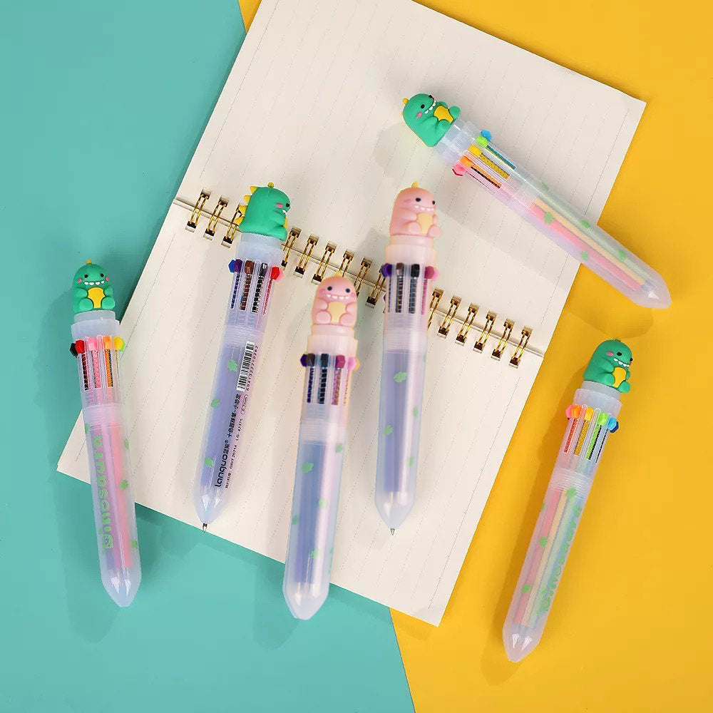 Languo - Dino Princess 10-color ballpoint pen LANGUO LG42375