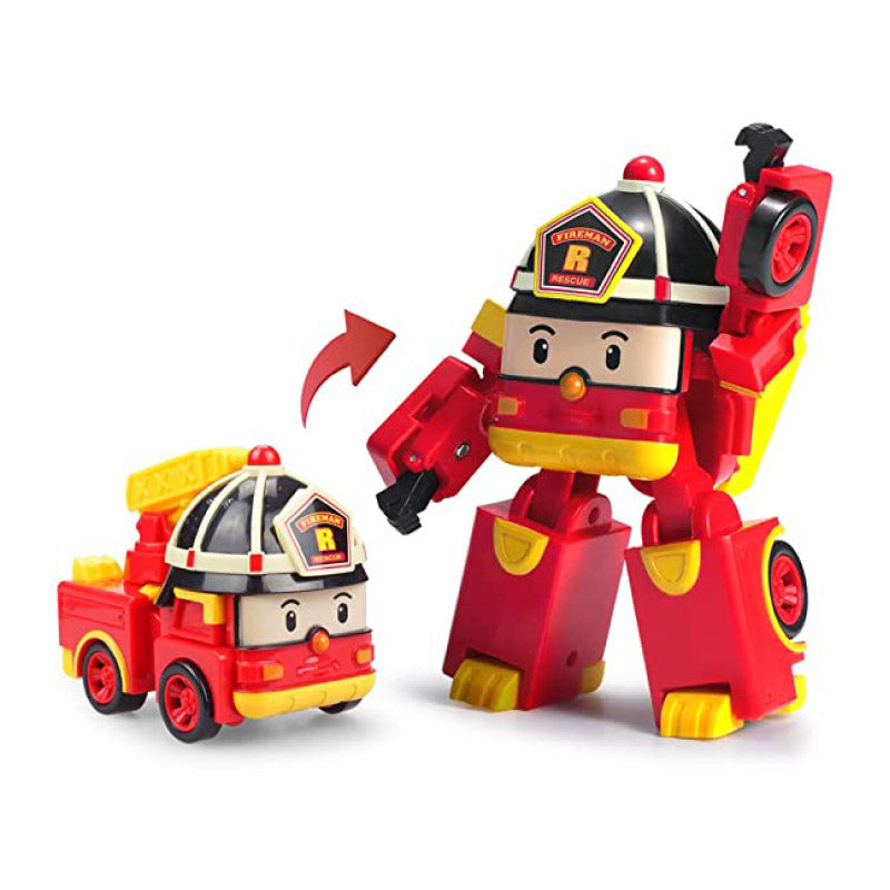 Robot biến hình xe cứu hỏa Roy