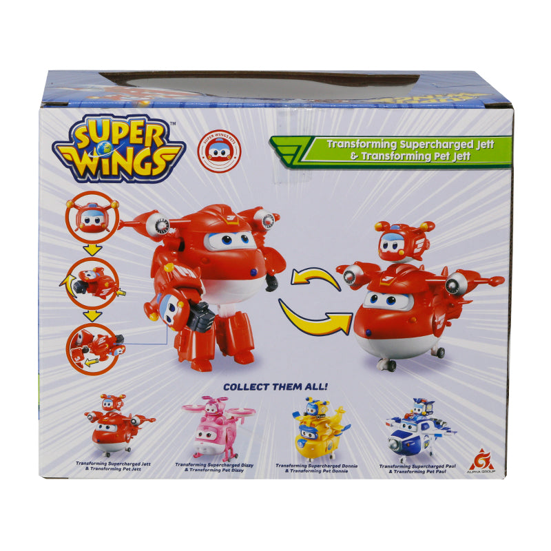 Robot Biến hình Cỡ lớn Jett Siêu Cấp kết hợp thú cưng Jett
  SUPERWINGS YW750941