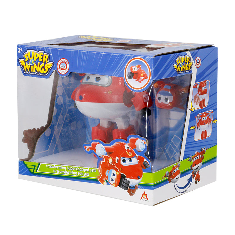 Robot Biến hình Cỡ lớn Jett Siêu Cấp kết hợp thú cưng Jett
  SUPERWINGS YW750941