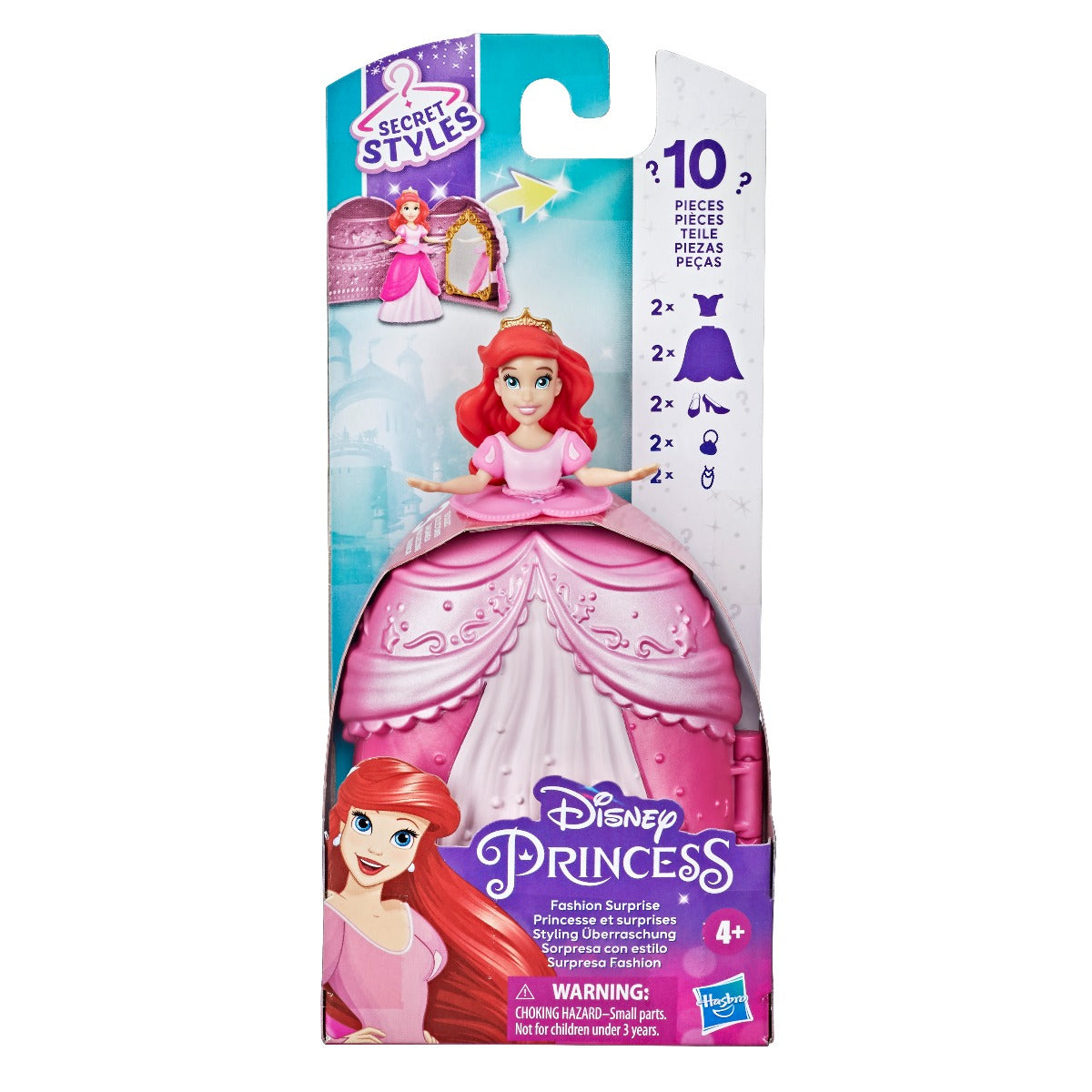 Princess Ariel and the magical dress DISNEY PRINCESS F1250