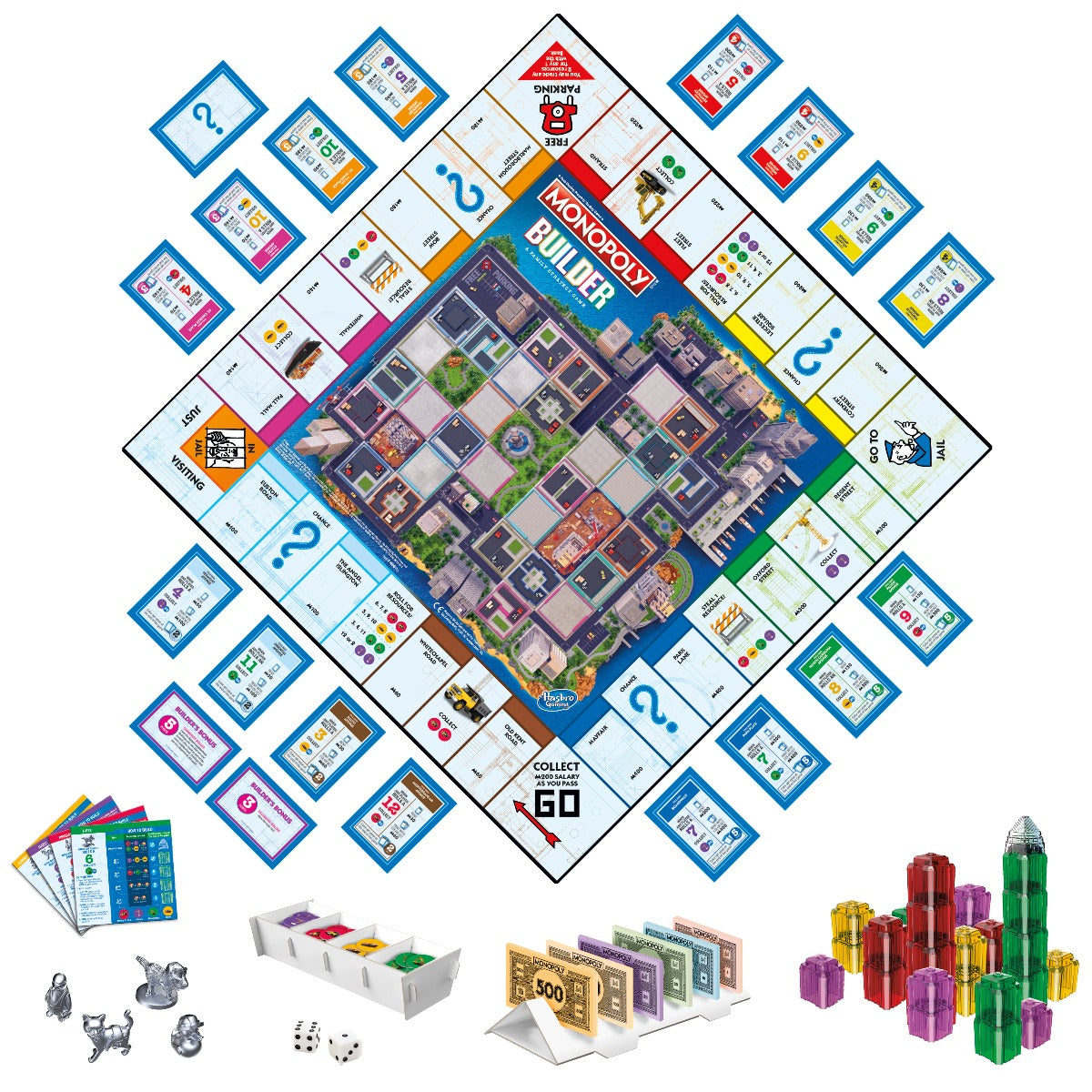 Cờ tỷ phú Monopoly Builder MONOPOLY F1696