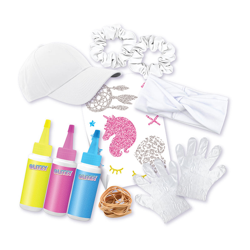 Bộ dụng cụ màu trang trí Glitzy Neon GLITZY GIRL HUN9690