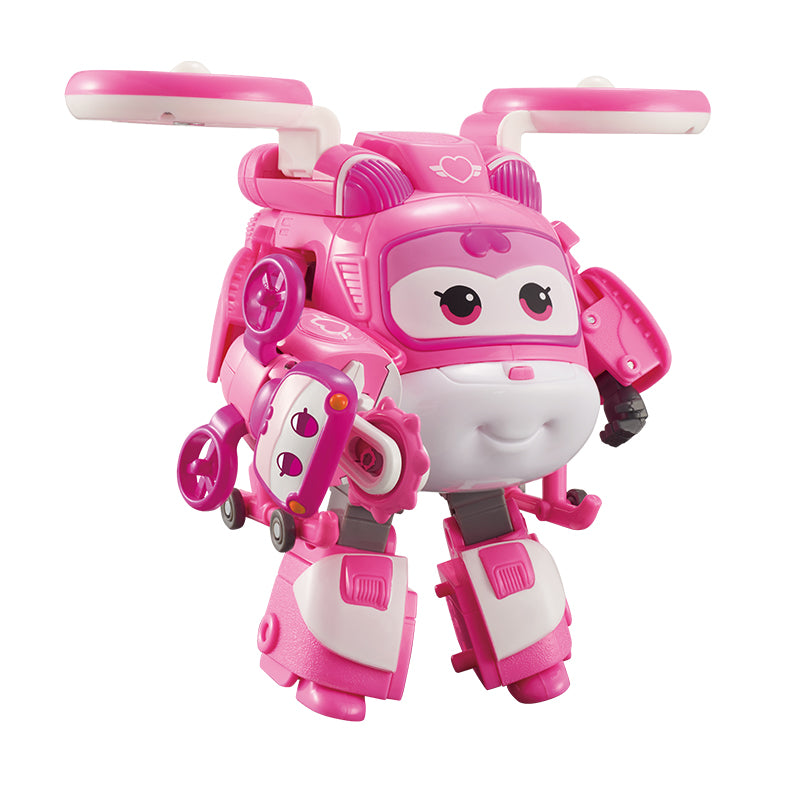 Robot Biến hình Cỡ lớn Dizzy Lốc Xoáy và thú cưng Dizzy SUPERWINGS YW750944