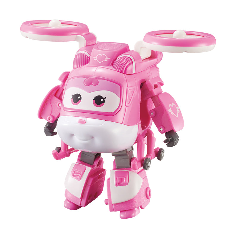 Robot Biến hình Cỡ lớn Dizzy Lốc Xoáy và thú cưng Dizzy SUPERWINGS YW750944