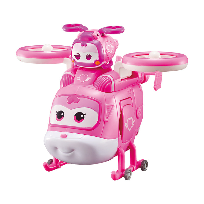 Robot Biến hình Cỡ lớn Dizzy Lốc Xoáy và thú cưng Dizzy SUPERWINGS YW750944