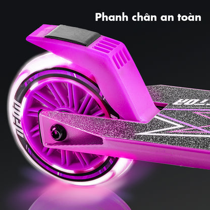 Xe Scooter 2 bánh Neon Vector Yvolution NT05P2 hồng