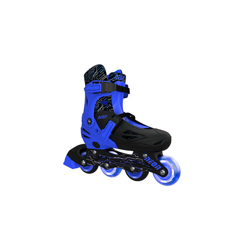 Patin Neon Inline Yvolution xanh dương NT08B4-size 6-10 tuổi