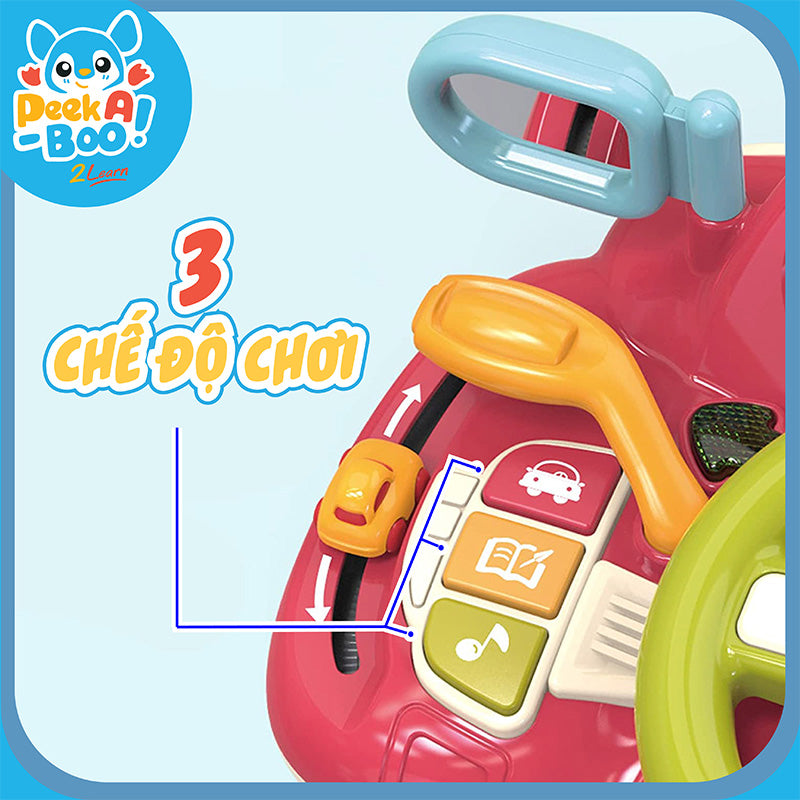 Đồ chơi điều khiển đa năng cho bé PEEK A BOO PAB014