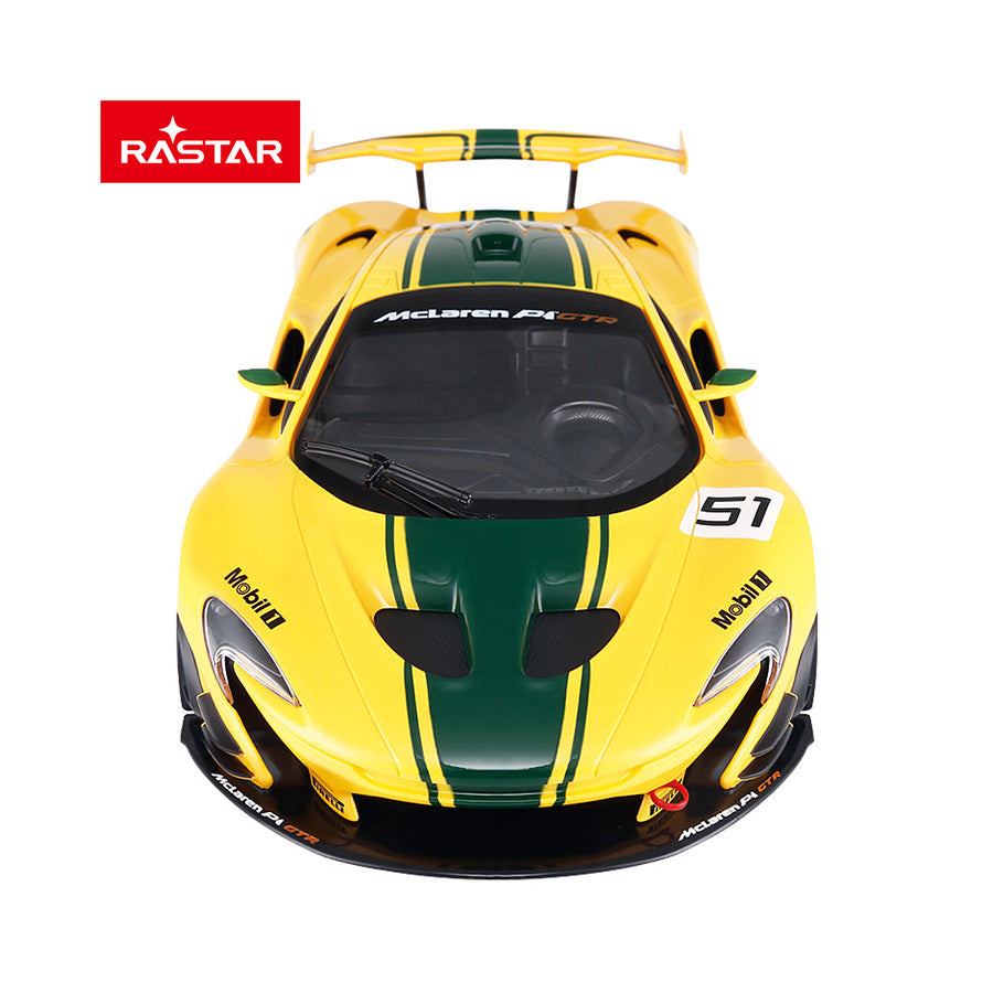 Xe điều khiển 1:14 McLaren P1 GTR màu vàng RASTAR R75000