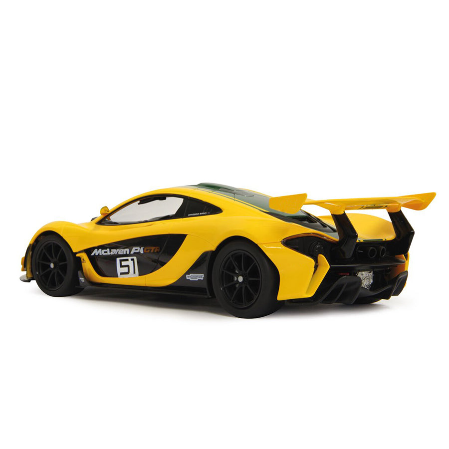 Xe điều khiển 1:14 McLaren P1 GTR màu vàng RASTAR R75000