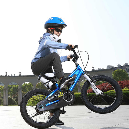 Xe đạp trẻ em Royal Baby Freestyle 18 inch Màu Xanh RB18B-6