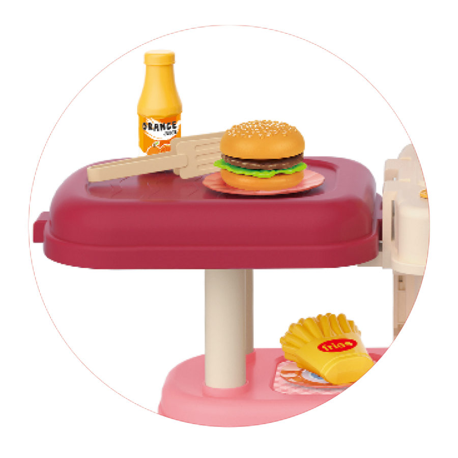 Bộ vali siêu thị 3 trong 1 46 chi tiết SWEET HEART SH0010