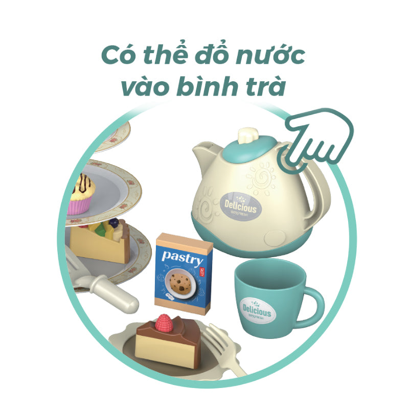 Bộ đồ chơi bữa tiệc trà chiều SWEET HEART SH328-2