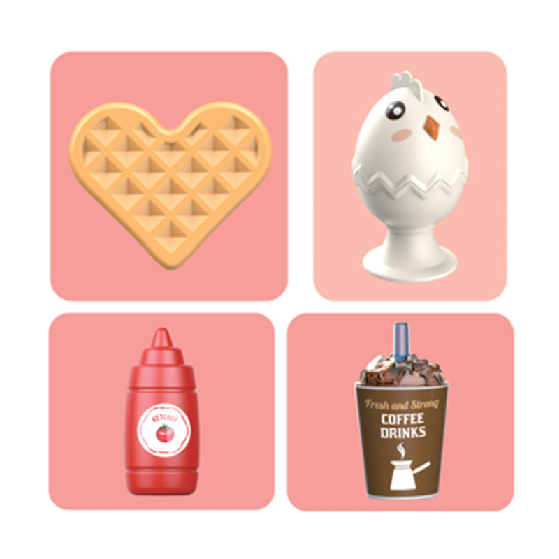 Bộ Đồ Chơi Bữa Tiệc Bánh Waffle Sweet Heart Sh8612