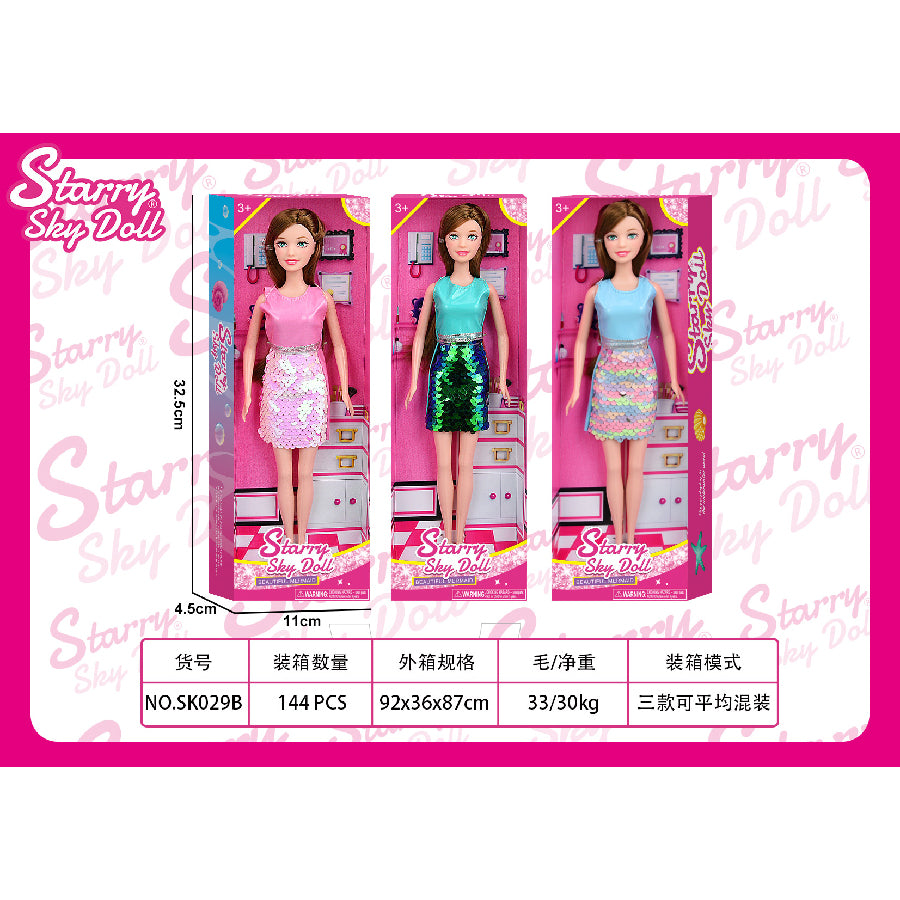 Búp Bê Thời Trang 11.5 inch Xanh Lá Trẻ Trung SWEET HEART SK029B