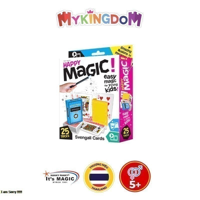 Bộ Happy Magic 25 trò ảo thuật cùng những lá bài bất ngờ