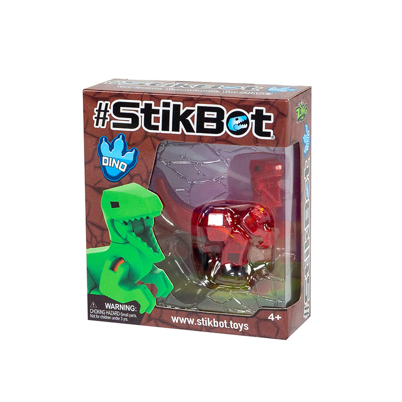 Stikbot khủng long nhỏ velociraptor-đỏ STIKBOT TST622DN