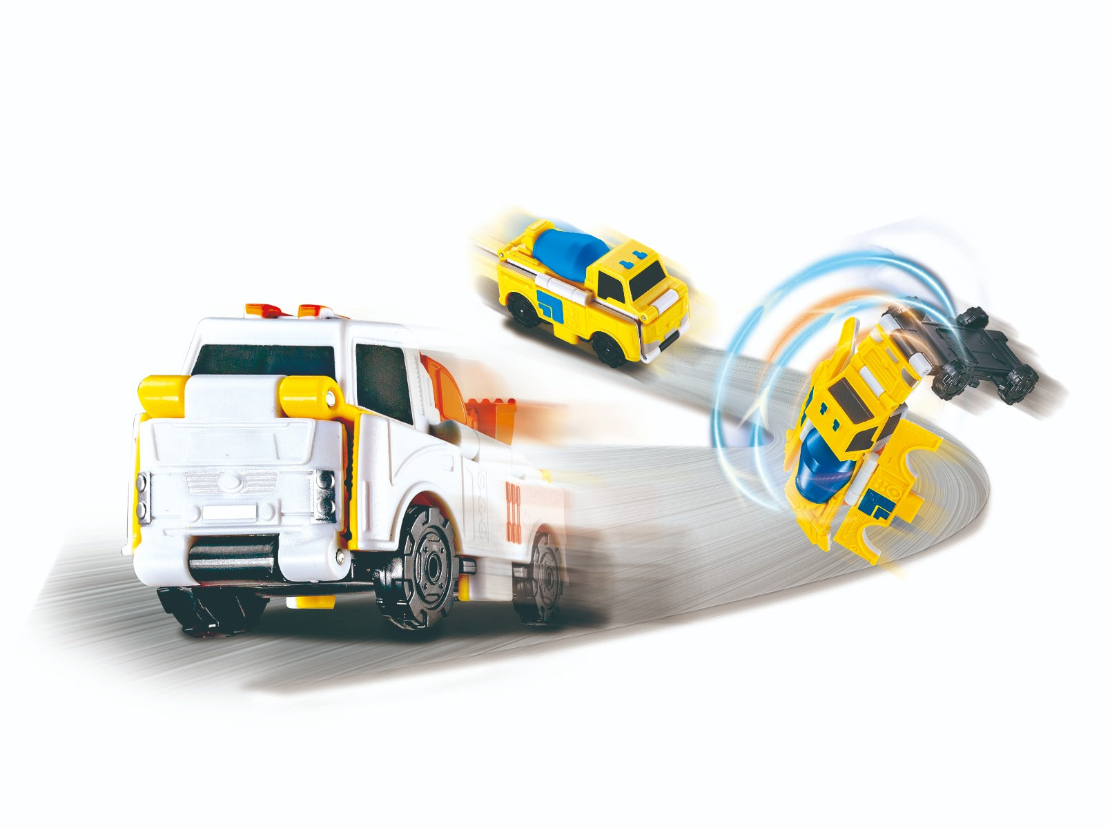 Transracers - Xe Trộn Xi Măng Biến Hình Xe Đào Vecto Vn463875-02