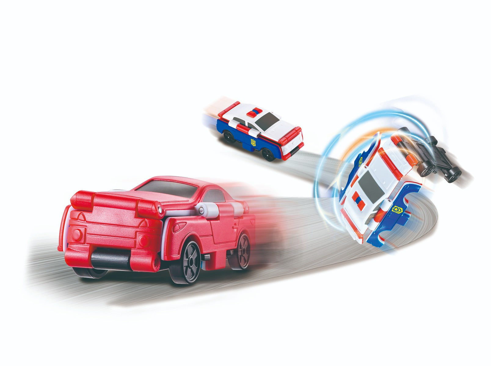 Transracers - Xe Cảnh Sát Biến Hìnhxe Thể Thao Vecto Vn463875-04