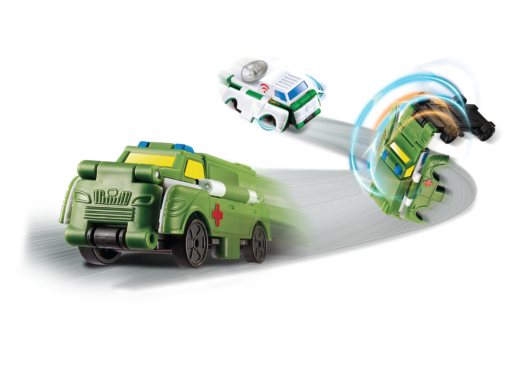 Transracers - Xe Radar Biến Hình Xe Cứu Thương Vecto Vn463875-15