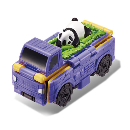 Transracers - Xe nông trại biến hình thành xe gấu trúc panda