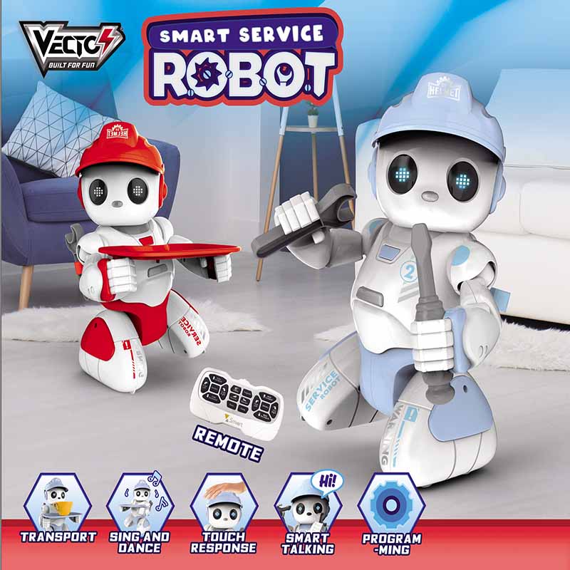Chú robot quản gia thông thái (xanh dương) VECTO VT18083