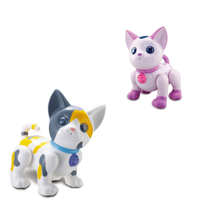 Đồ chơi robot mèo con thông thái điều khiển từ xa (hồng) VECTO VT2059-PIN